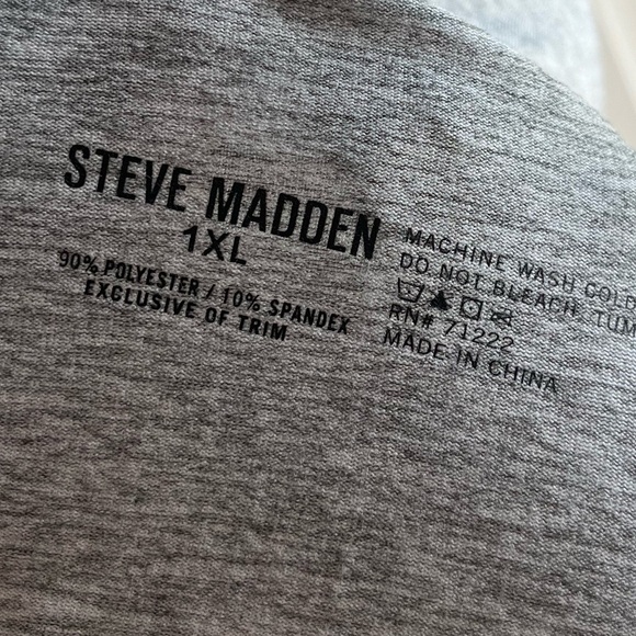STEVE MADDEN gray racerback bralette - Picture 6 of 6